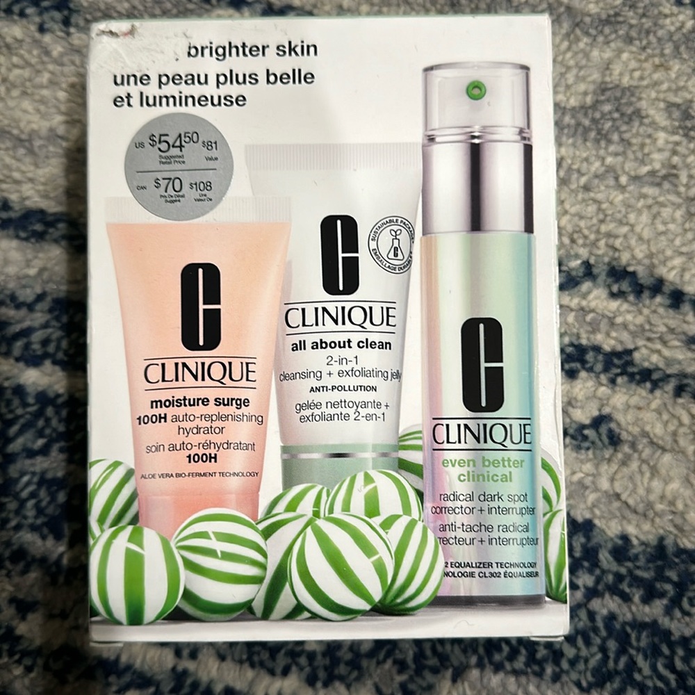 Clinique better, brighter skin
